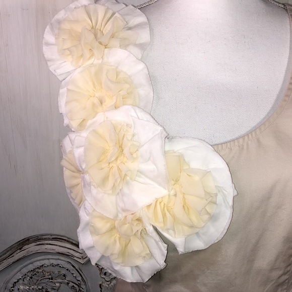 Florets Sleeveless Peplum Embellished To - Picture 2 of 8